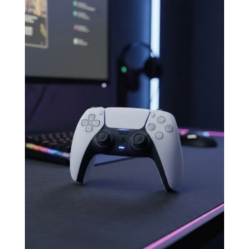 Kablosuz Oyun Kumandası Ps5 İçin Titreşimli Ve Konforlu Kullanım