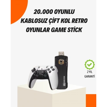 Kablosuz Retro Oyun Konsolu – 30.000+ Oyun Ve Hd Görüntü İle Kesintisiz Eğlence