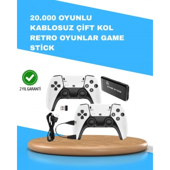 Kablosuz Retro Tv Oyun Konsolu – 30.000+ Oyun, Hd Çıkış & Kablosuz Gamepad İle Efsanevi Oyun Deneyimi