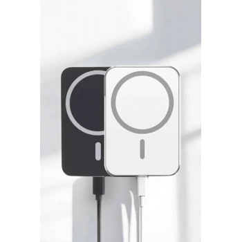 Kablosuz Şarj Aleti Magsafe Araç Içi Manyetik Şarj 15w İos Uyumlu