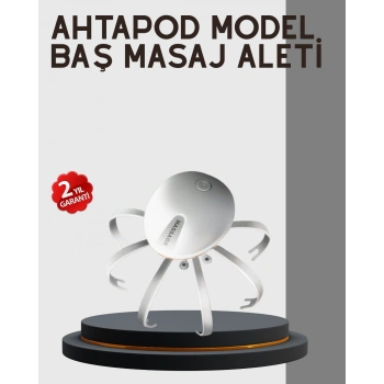 Kafa Derisi Masaj Aleti Usb-c Şarjlı Rahatlatıcı Ve Canlandırıcı Masaj