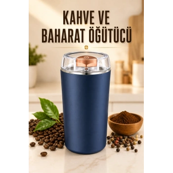 Kahve Ve Baharat Öğütücü Paslanmaz Çelik Dayanıklı Kolay Kullanım