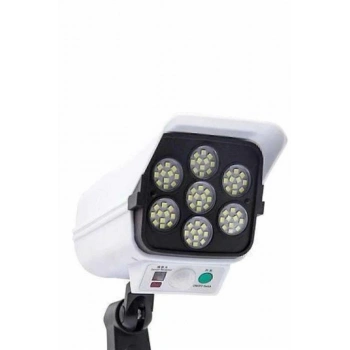 Kamera Görünümlü Led Lamba Dönebilen Bahçe Aydınlatması Duvar Lambası