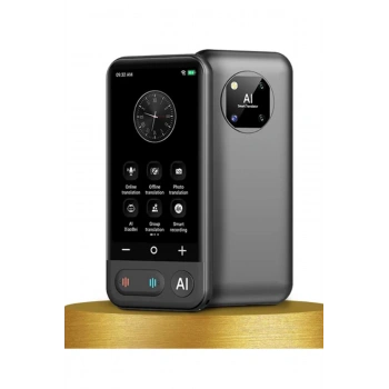 Kameralı 140 Dilde Wifi Özellikli Translator Elektronik Çeviri Cihazı Türkçe Menü