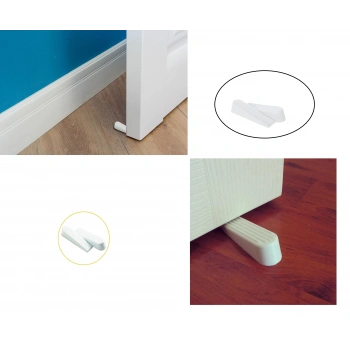 Kapı Stoperi  Kapı Altı Stoperi  Beyaz 2 Adet (599)