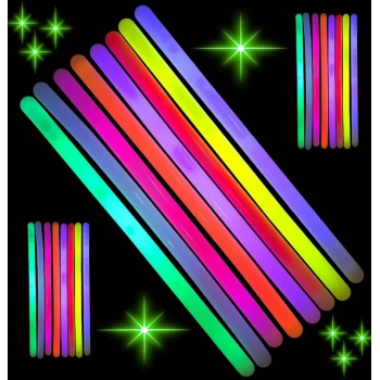 Karanlıkta Parlayan Fosforlu Glow  Kalın Çubuk 30 Cm 1 Adet