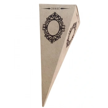 Karton Külah Şeker,lokum,kına Kutusu 25 Li Paket