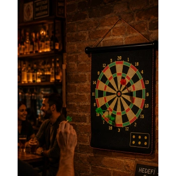 Katlanabilir Manyetik Dart Oyunu Zararsız Dart Okları İle Güvenli Eğlence