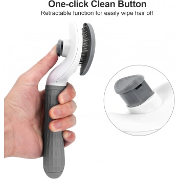 Kedi Köpek Tüy Toplayıcı Pet Tarak 20 Cm