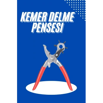 Kemer Delici Kemer Delme Pensesi Delik Açıcı Şık Atı At