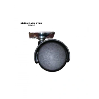 Kilitsiz 4cm Ayak Tekli