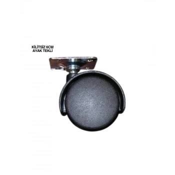Kilitsiz 6cm Ayak Tekli