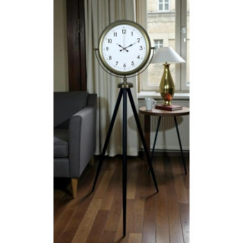 Klasik Eskitme Tripod Ayaklı Saat