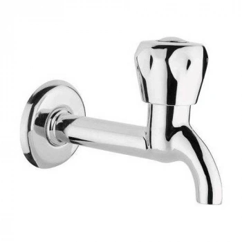 Klasik Musluk Uzun Başlık Kırmızı Sıcak Su Topbaş Topaç Koç Başlık Duvardan Tek Giriş Aynasız