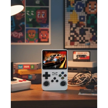 Klasik Oyun Konsolu 64 Bit İşlemci Ve Çift Kart Girişi Özellikli