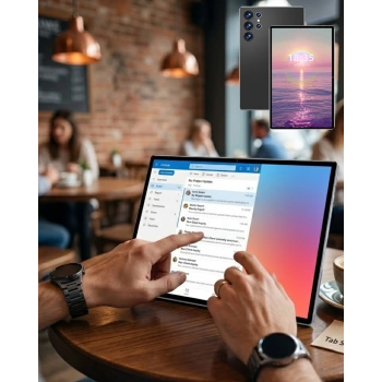 Klavyeli Android Tablet 1tb Hafıza 16gb Ram Kalem Ve Kılıf Hediyeli