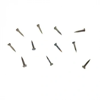 Klips, Menteşe, Ayağı Çivisi 9mm Çelik - Nikel 100gr