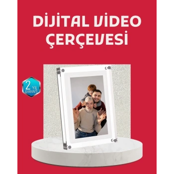 Kompakt Tasarımlı 7 İnç Dijital Fotoğraf Çerçevesi – Modern Ve Şık Görünüm