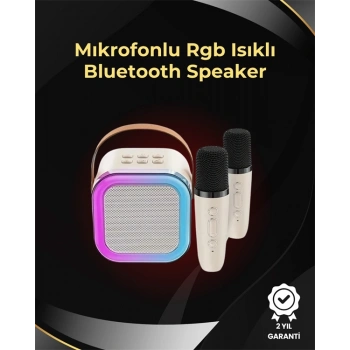 Kompakt Tasarımlı Ve Kolay Taşınabilir Karaoke Sistemi