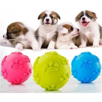 Köpek Isırma Topu Pati Desenli 1291