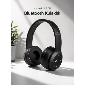 Kulak İçi Kablosuz Bluetooth Kulaklık Ekstra Bass Ve Çok Yönlü Kullanım