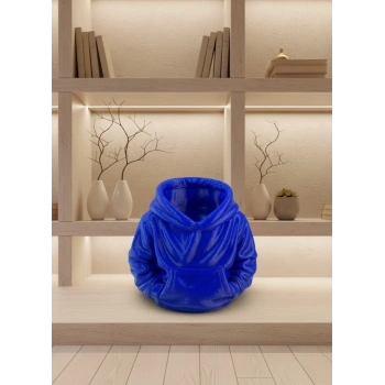 Lacivert Hoodie Kalemlik 10x10 Cm Masa Üstü Düzenleyici