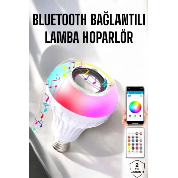 Lamba Led Hoparlör Dayanıklı Ve Uzun Ömürlü Bluetooth Hoparlör