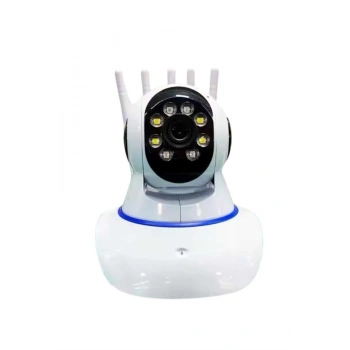 Led Aydınlatmalı 5 Antenli Motorlu 1080p Wifi Kamera Sensörlü
