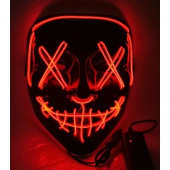 Led Işıklı Turuncu Maske