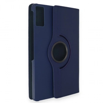 Lenovo Tab M8 Kılıf 360 Tablet Deri Kılıf - Lacivert