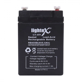Lightex Lt-45 4v 5.5ah Işıldak Fener Aküsü