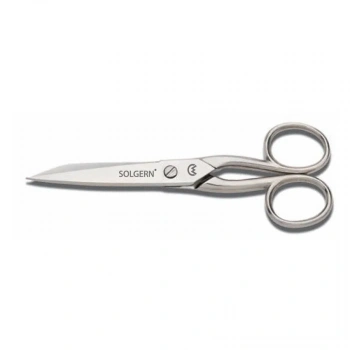 M-218 Sivri Uçlu İplik Temizleme Makası No: 5,5 İnç / 13,97 Cm - Nikel Kaplama