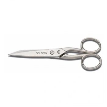 M-218 Sivri Uçlu İplik Temizleme Makası No: 5,5 İnç / 13,97 Cm - Nikel Kaplama