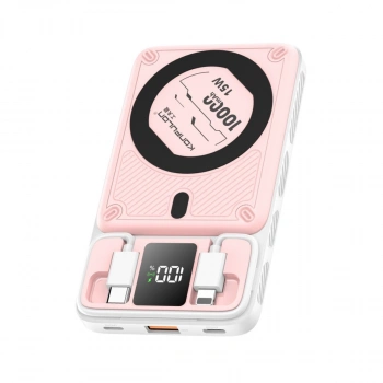 M25w 10.000 Mah 20w Pd Magsafe Powerbank - Pembe