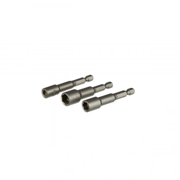 Manyetik Somun Adaptörü - 3 Lü Set 6,8,10x65 Mm
