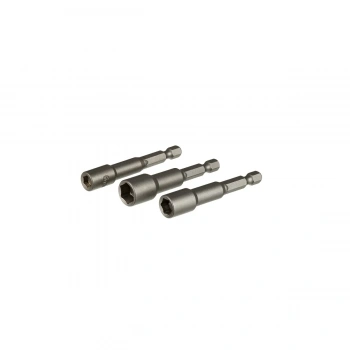 Manyetik Somun Adaptörü - 3 Lü Set 6,8,10x65 Mm