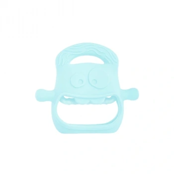 Mavi Bebek Silikon Diş Kaşıyıcı