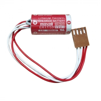 Maxell Er17/33 3.6v 2/3a 4 Pın Size Lithium Pil - Kahverengi Soket