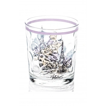 Meşrubat Bardağı Paris Desenli 1 Adetsgm08603 (599)
