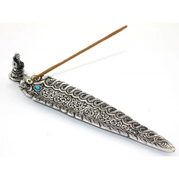 Metal Kayık Ganeşa Tütsülük  Ksk2199