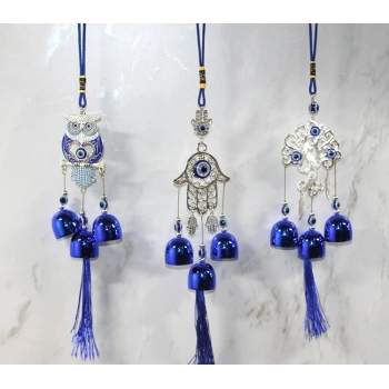 Metal Nazar Boncuğu Çan Model 6