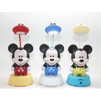Mickey Mouse Masa Üstü Lamba Usb Şarjlı Model 2