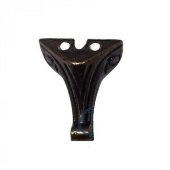 Moda Ahşap Sandık Ayağı, Kutu Ayak 2,5 Cm - Eskitme, 100 Adet