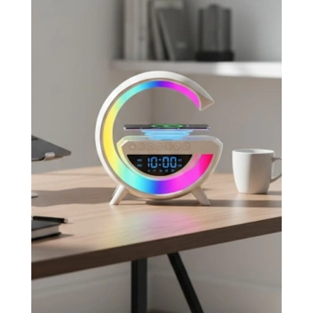 Modern Rgb Işıklı Kablosuz Hoparlör Uzun Süreli Müzik Keyfi