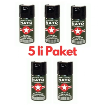 Natoo Bıber Gazı 5 Adet Birden