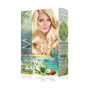 Natural Beauty Amonyaksız Saç Boyası 10.0 Açık Sarı (599)
