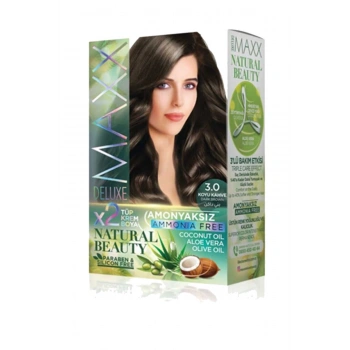 Natural Beauty Amonyaksız Saç Boyası 3.0 Koyu Kahve (599)