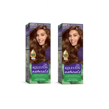Naturals Saç Boyası Ayışığı Kahvesi 6/73 2X Paket (599)