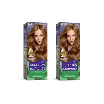 Naturals Saç Boyası Karamel Kumral 7/3 2X Paket (599)