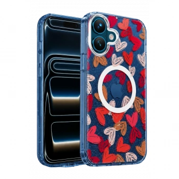 Onegif Apple İphone 17 Desina Magsafe Kapak - Desen 6